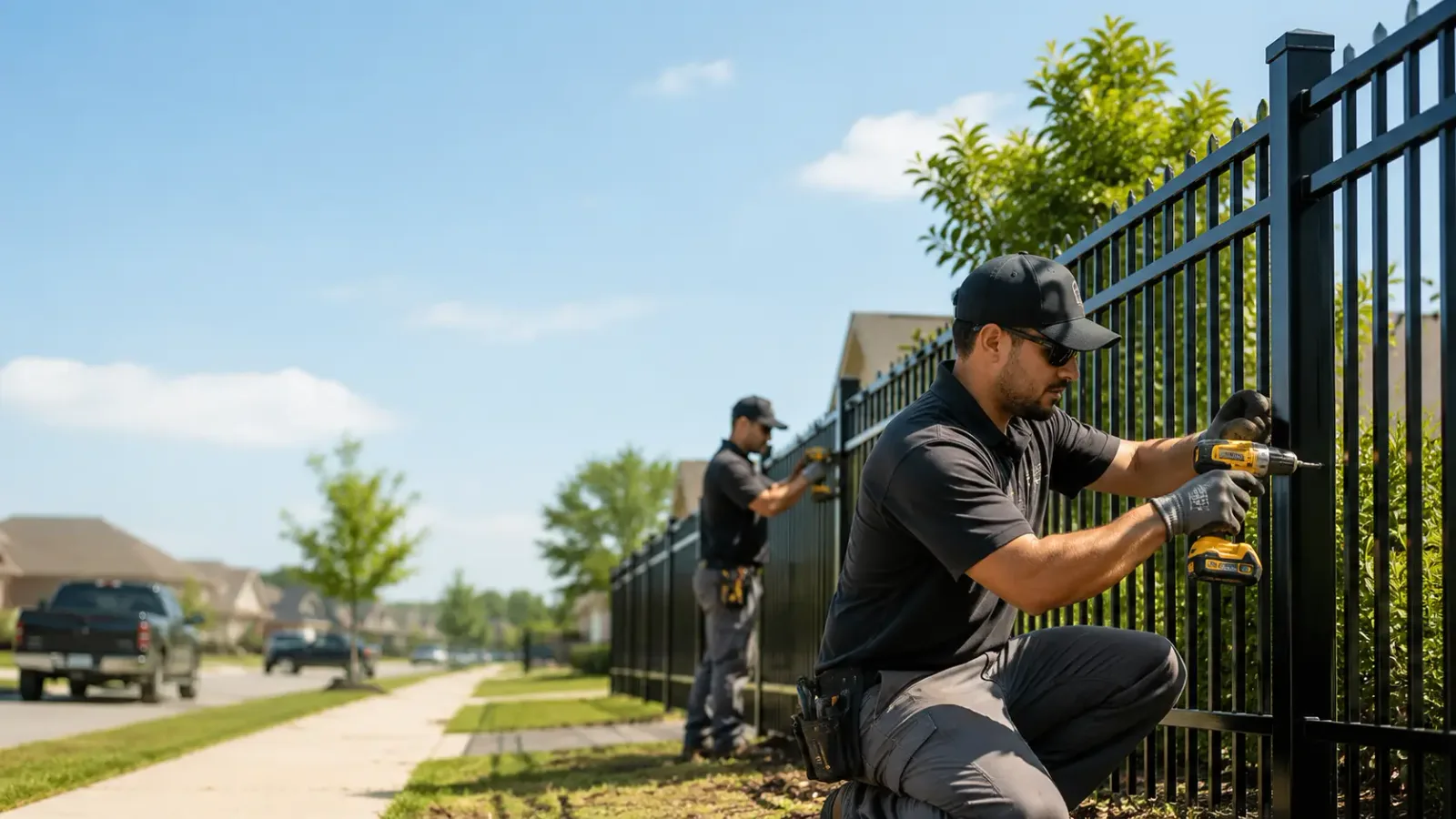 Metal Fence Installation in Pisgah, IA